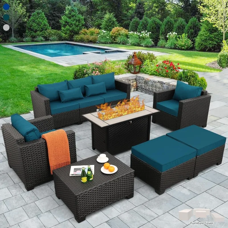 Outdoor Furniture Fire Pit Set - Outdoor Patio Furniture Propane Fire Pit