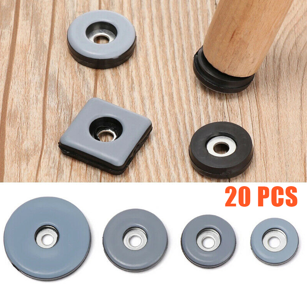 Outdoor Furniture Glider - 20pcs Furnitures Glides With Screws PTFE