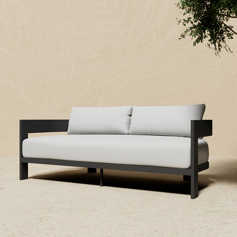 Modern Aluminum Outdoor Sofa S - đánh giá và giá Outdoor Furniture Rh