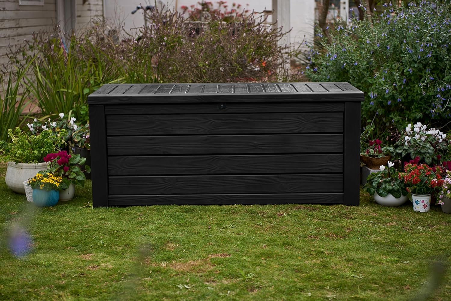 150 Gallon Outdoor Storage Box - đánh giá và giá Outdoor Furniture With Storage For Cushions
