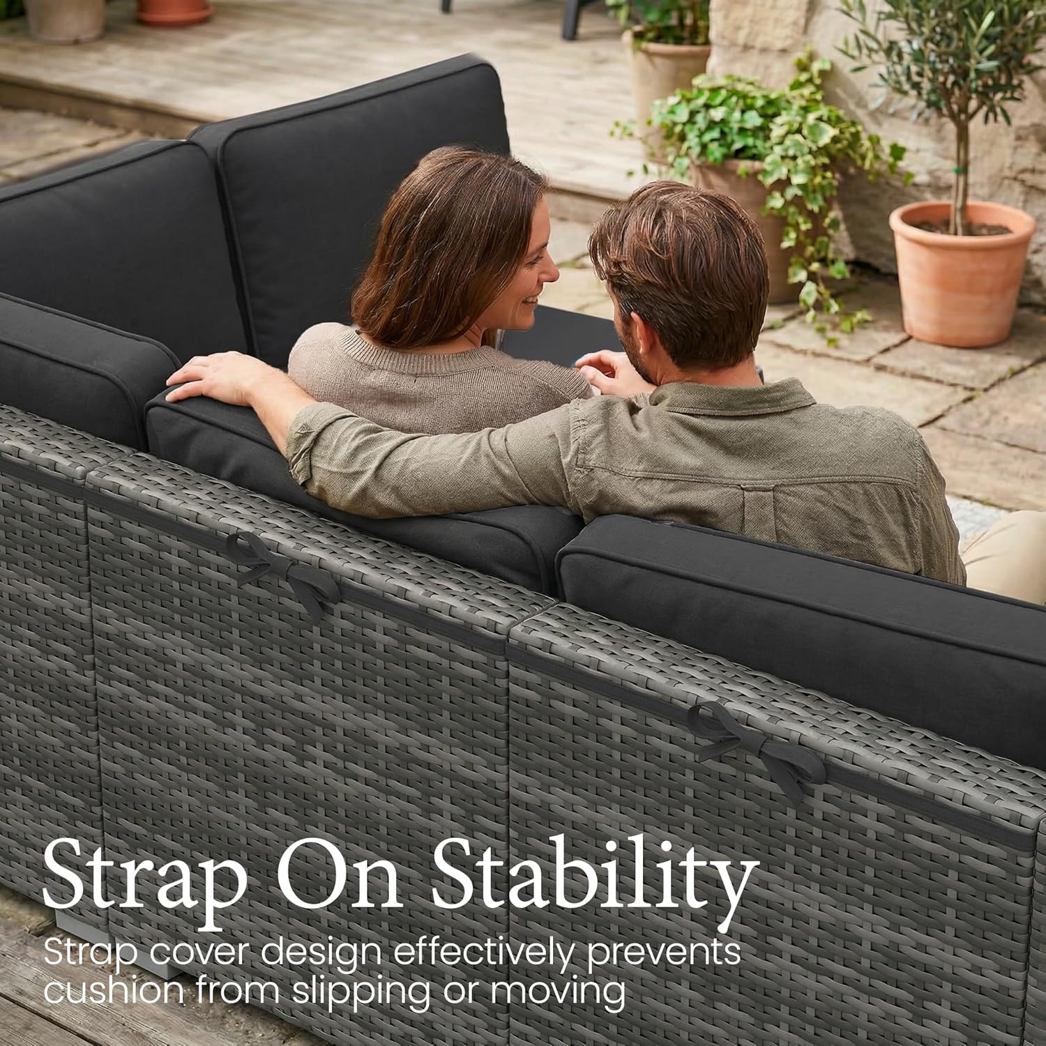 8 Piece Patio Furniture Set wi - đánh giá và giá Outdoor Furniture Rh