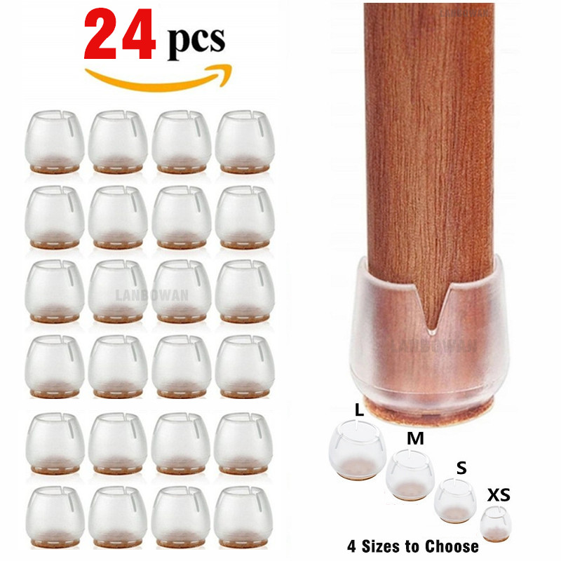 24pcs Silicone Chair Leg Prote - đánh giá và giá Outdoor Furniture Glider