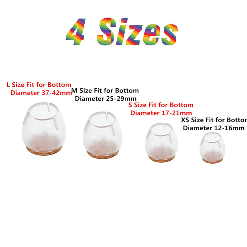 24pcs Silicone Chair Leg Prote - đánh giá và giá Outdoor Furniture Glider