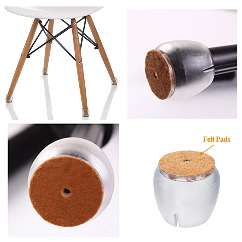 24pcs Silicone Chair Leg Prote - đánh giá và giá Outdoor Furniture Glider