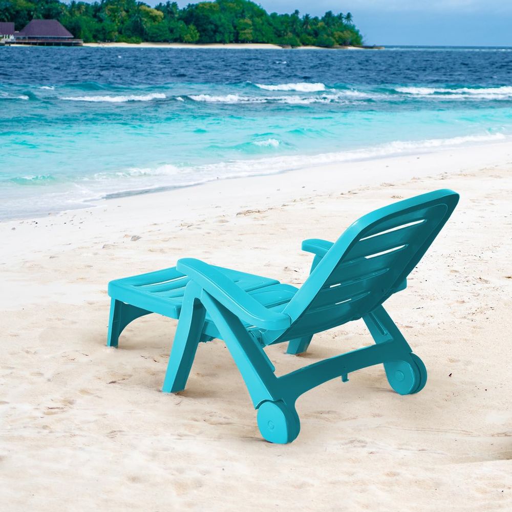 Sun Lounger, 5Position Adjusta - đánh giá và giá Deck Chair Lounger