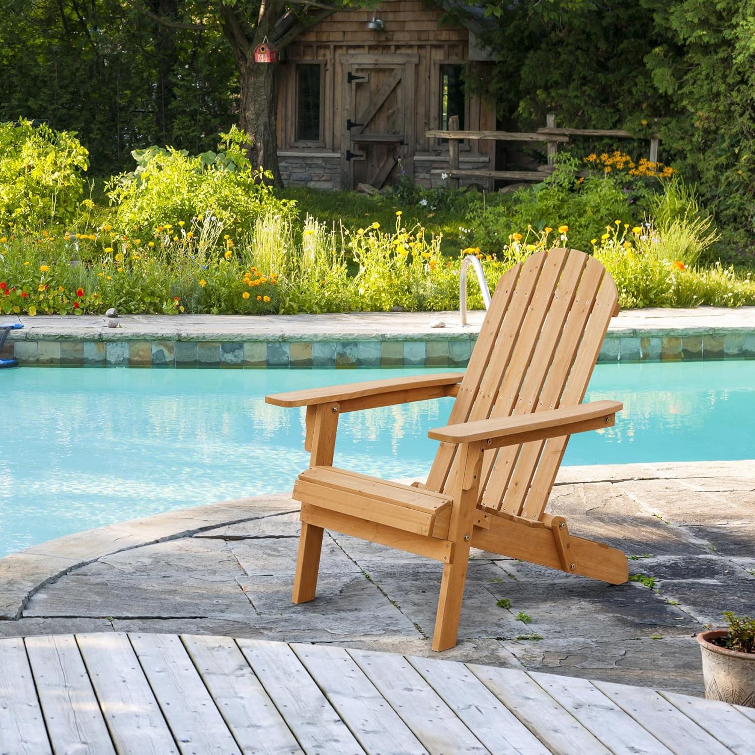 Folding Adirondack Chair Set o - đánh giá và giá Outdoor Furniture Fire Pit Set
