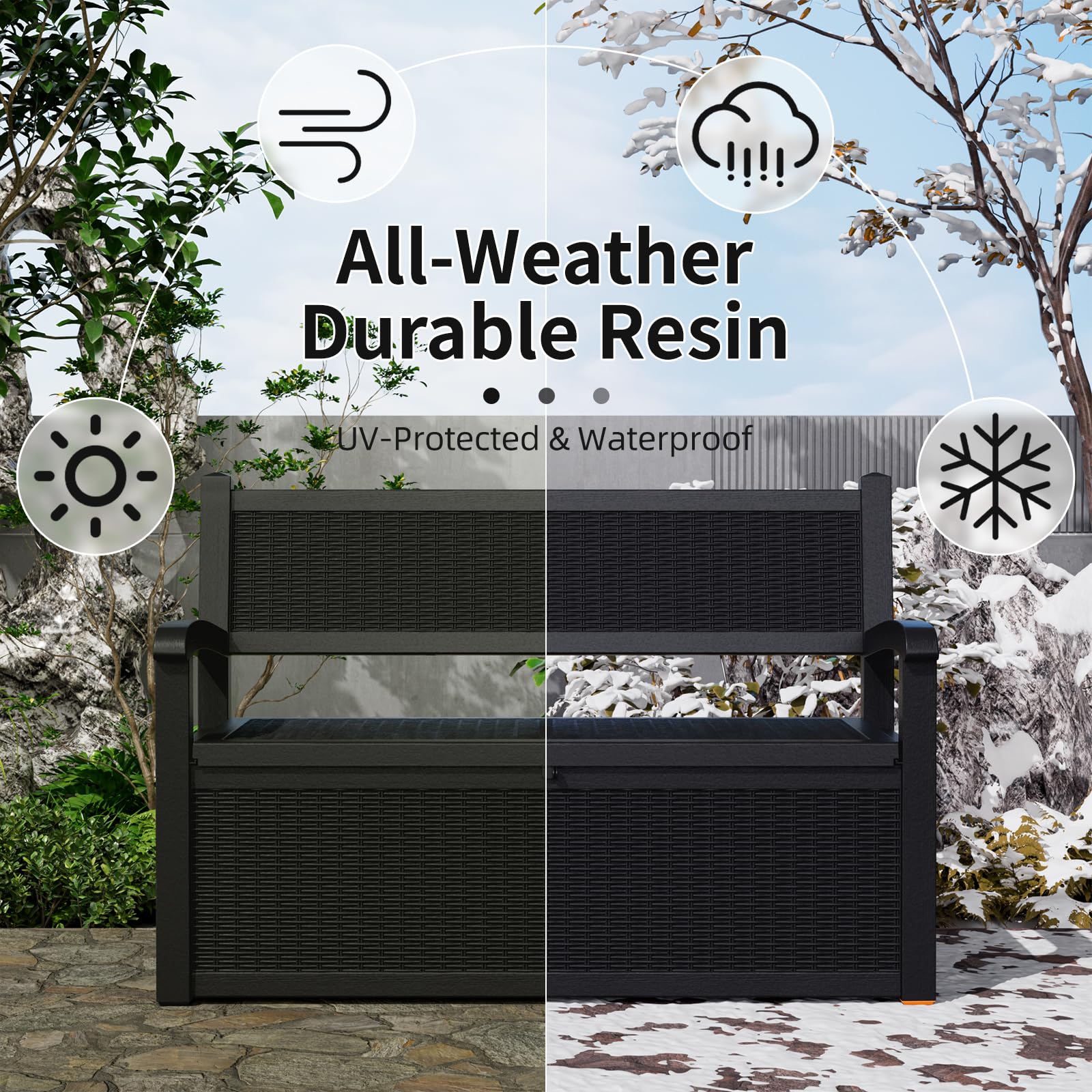 80 Gallon Outdoor Storage Benc - đánh giá và giá Outdoor Furniture With Storage For Cushions
