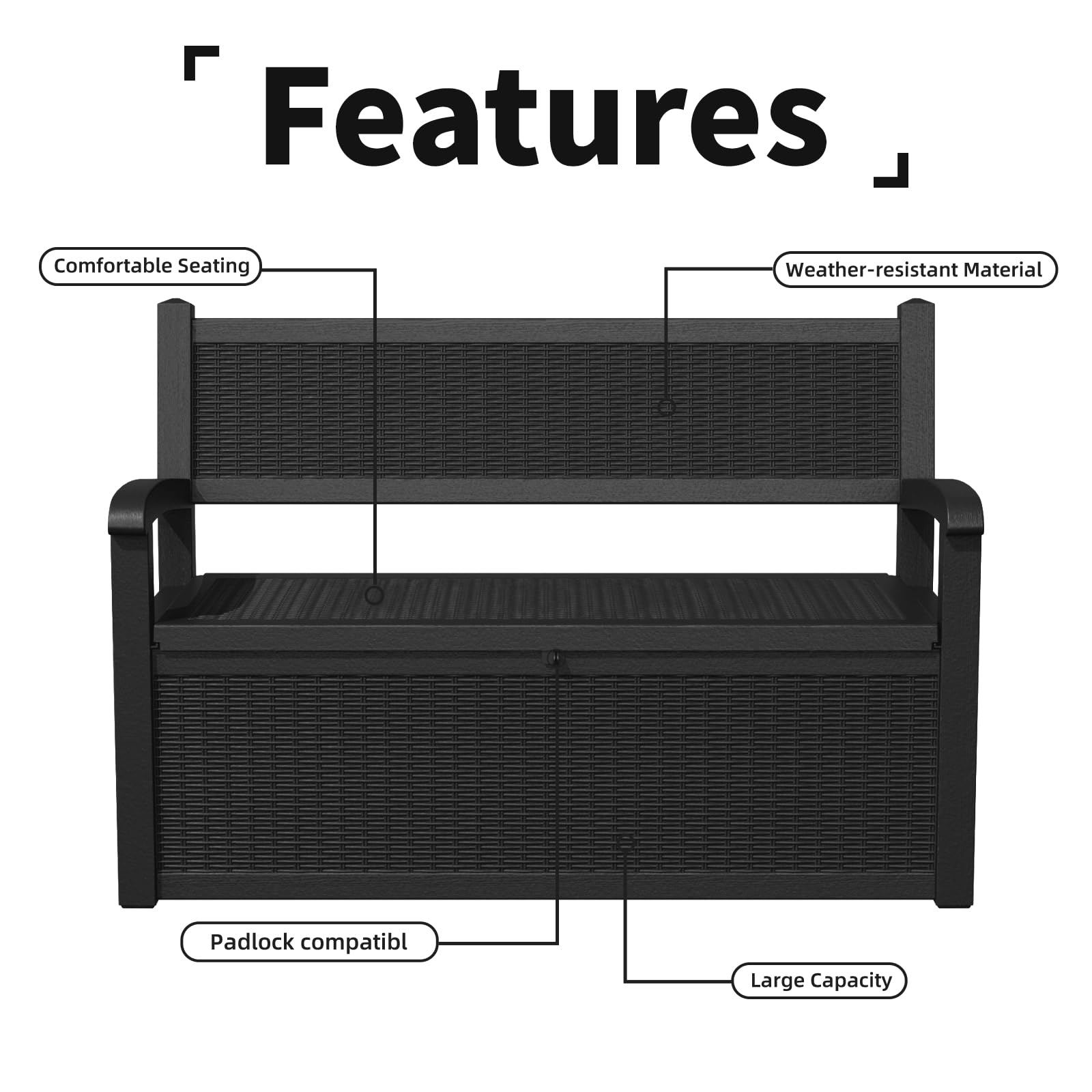 80 Gallon Outdoor Storage Benc - đánh giá và giá Outdoor Furniture With Storage For Cushions