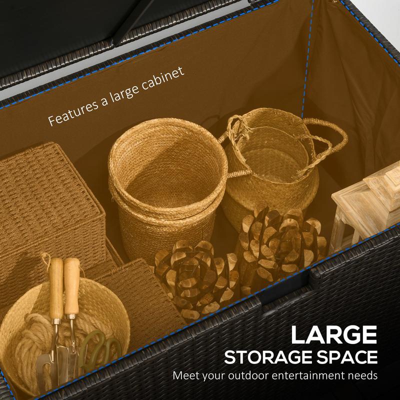 113 Gallon Outdoor Storage Box - đánh giá và giá Outdoor Furniture With Storage For Cushions