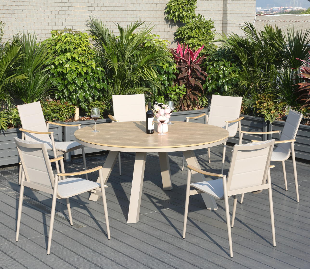 *qDurable Aluminum Frame Outdo - đánh giá và giá Outdoor Furniture Factory