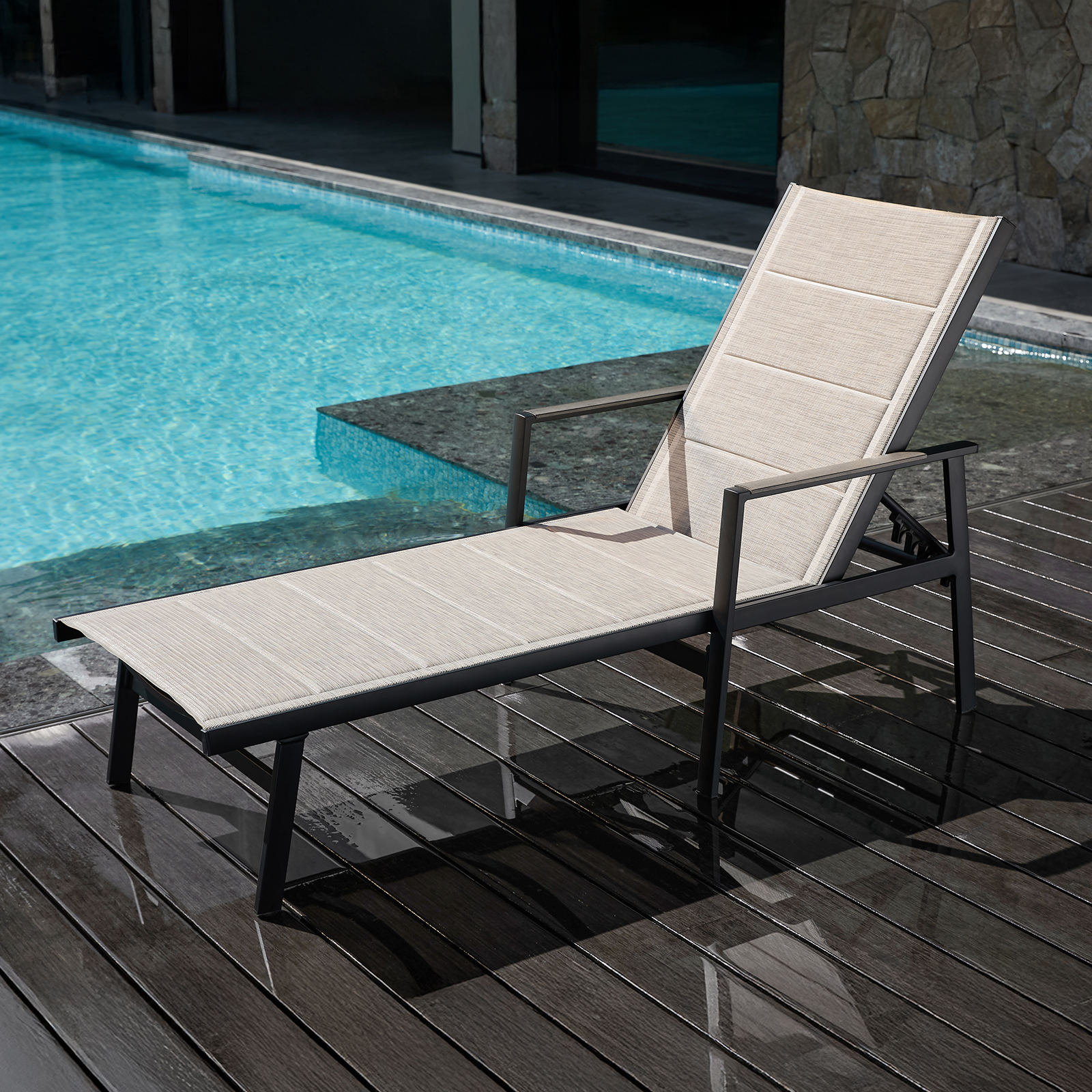 SEEHILL Aluminum Outdoor Chais - đánh giá và giá Deck Chair Lounger