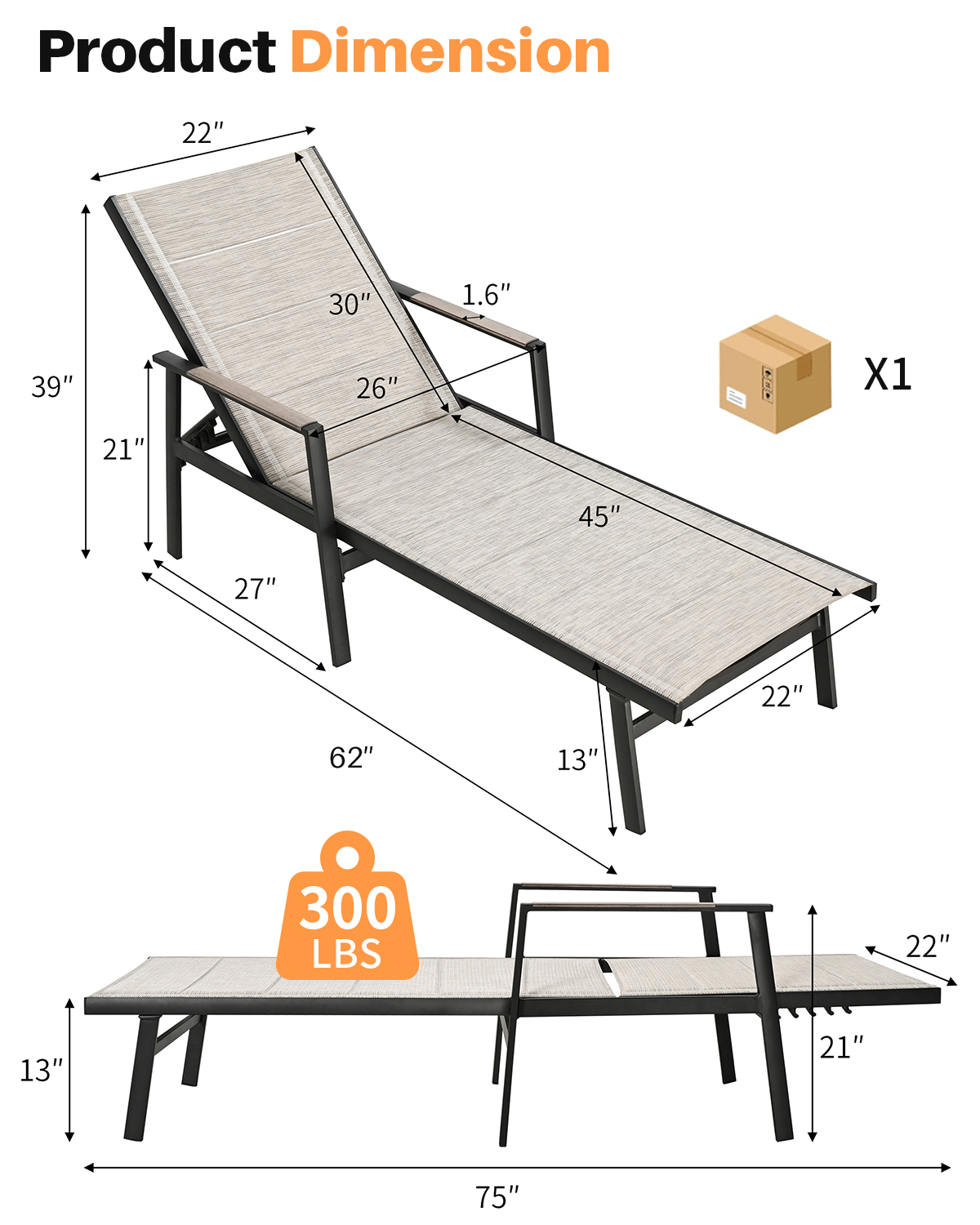SEEHILL Aluminum Outdoor Chais - đánh giá và giá Deck Chair Lounger