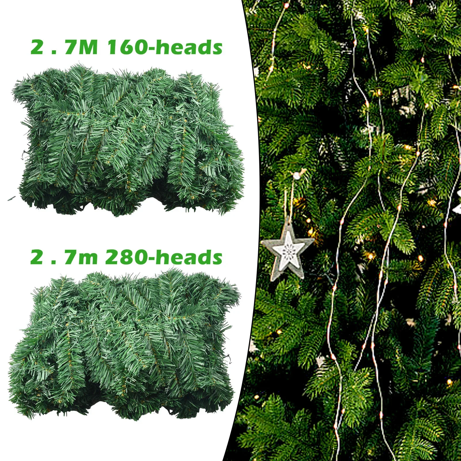 2.7M Artificial Green Christma - đánh giá và giá Outdoor Furniture Rh