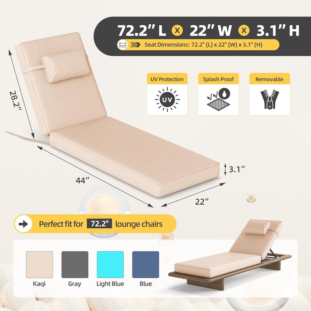 Set of 6, 72.2 x 22 x 3.9 Pati - đánh giá và giá Outdoor Furniture Cushions 22 X 22