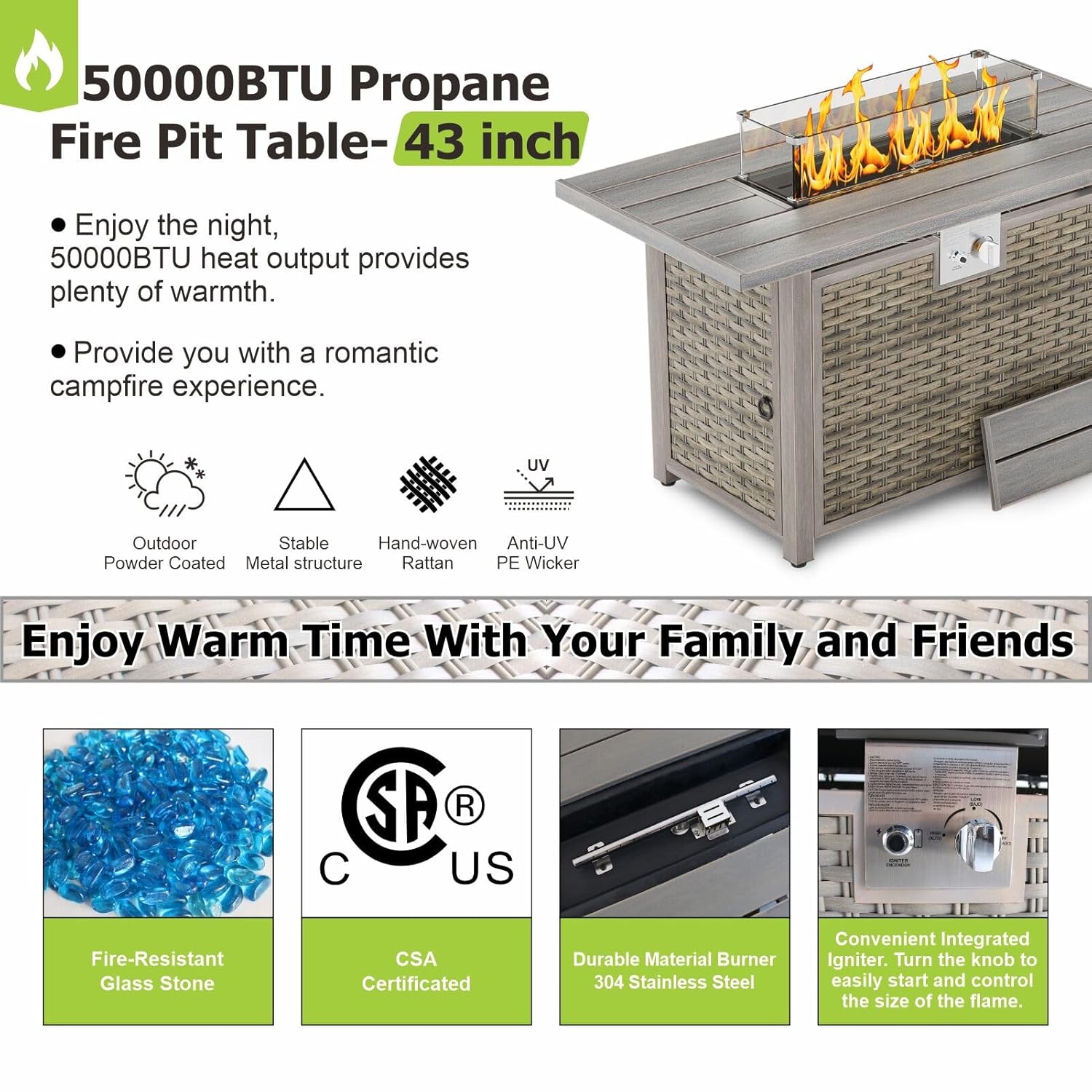 7 Piece Outdoor Sectional Sofa - đánh giá và giá Outdoor Furniture Fire Pit Set