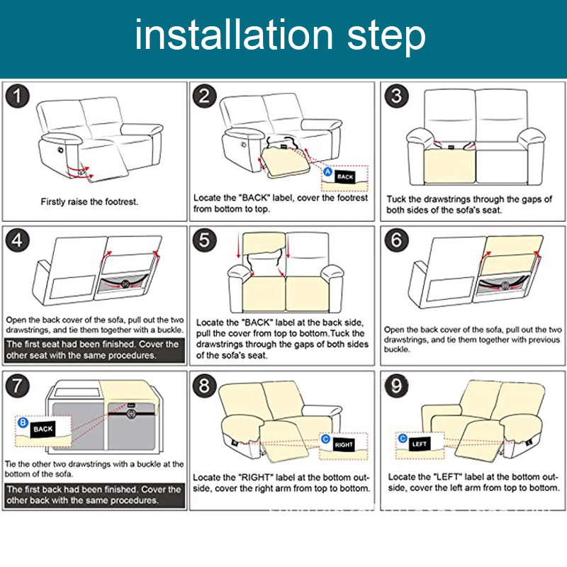 1/2/3 seater Recliner Stretch  - đánh giá và giá Outdoor Furniture Upholstery
