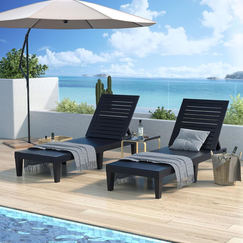 Weather-Resistant Outdoor Loun - đánh giá và giá Deck Chair Lounger