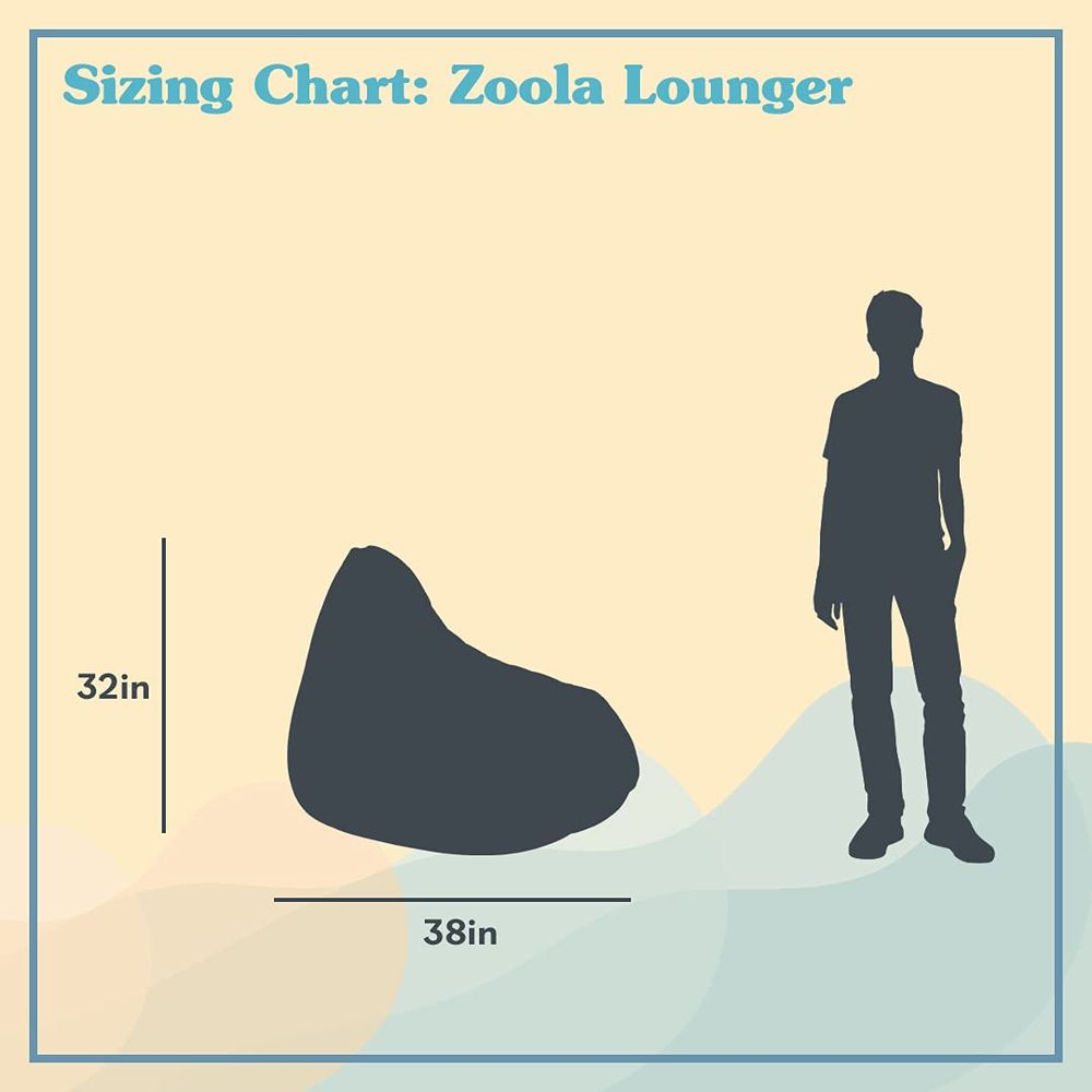 Zoola Lounger Outdoor Bean Bag - đánh giá và giá Deck Chair Lounger