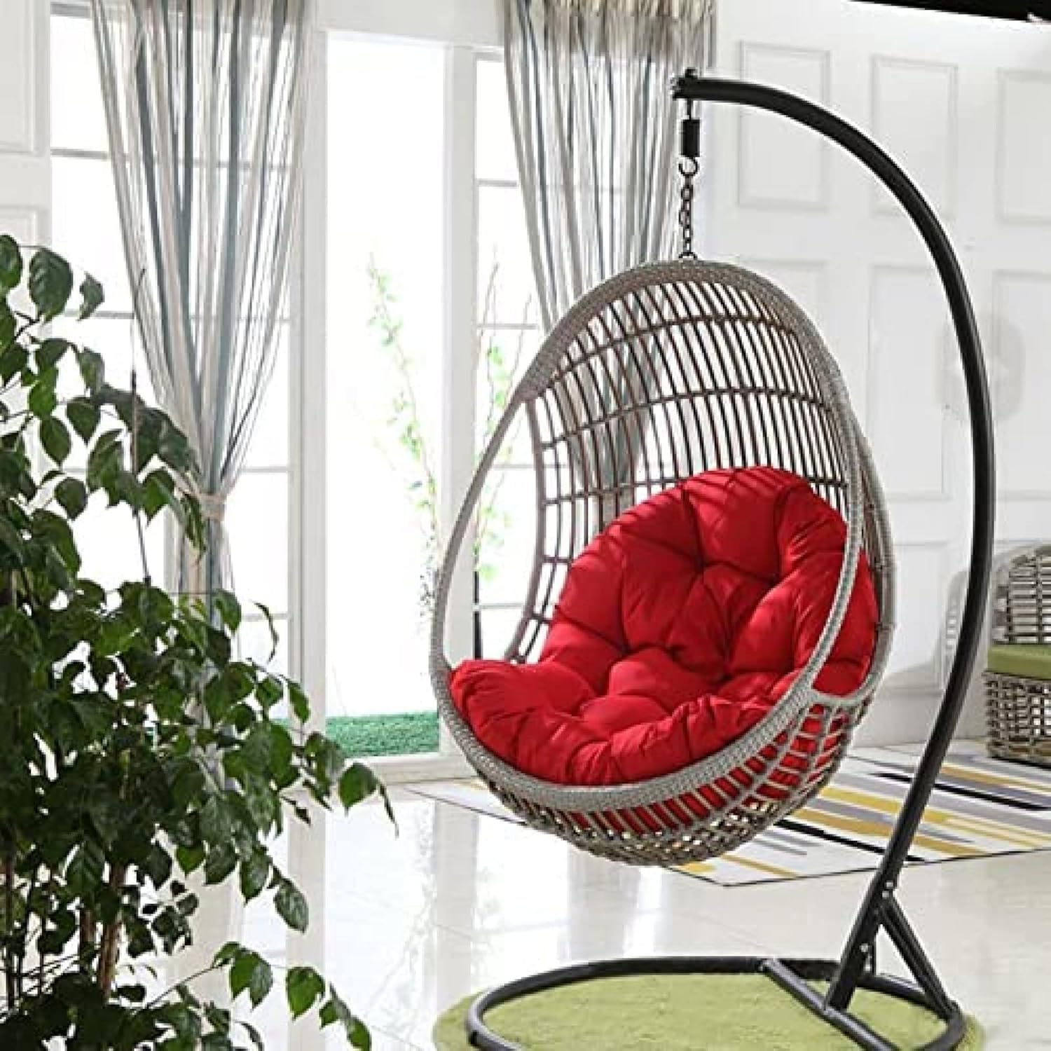 Water Resistant Hanging Egg Ch - đánh giá và giá Outdoor Furniture Upholstery