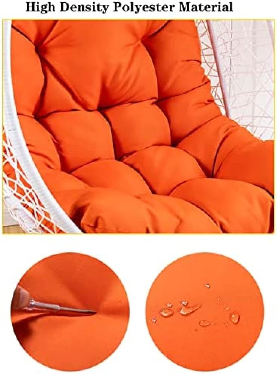 Water Resistant Hanging Egg Ch - đánh giá và giá Outdoor Furniture Upholstery