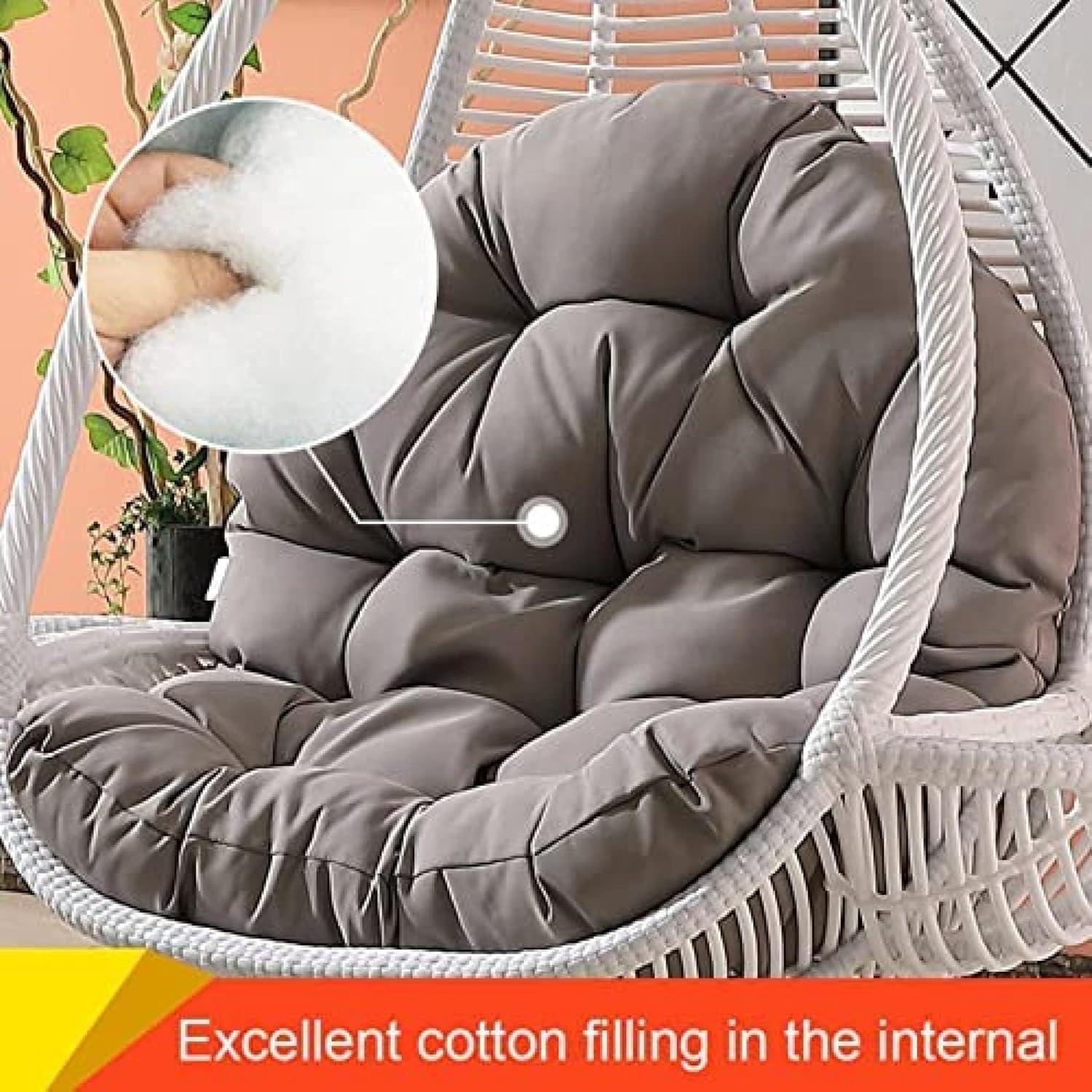 Water Resistant Hanging Egg Ch - đánh giá và giá Outdoor Furniture Upholstery