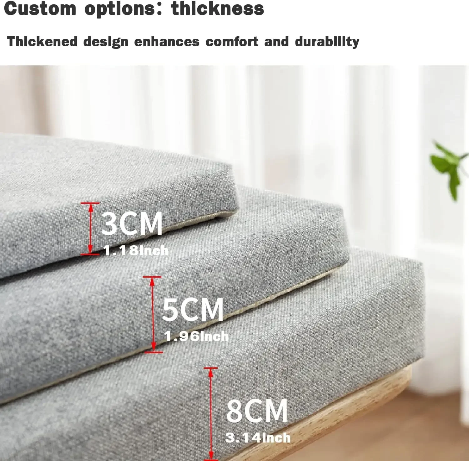 Long Bench Cushions 5cm Chair  - đánh giá và giá Outdoor Furniture Upholstery