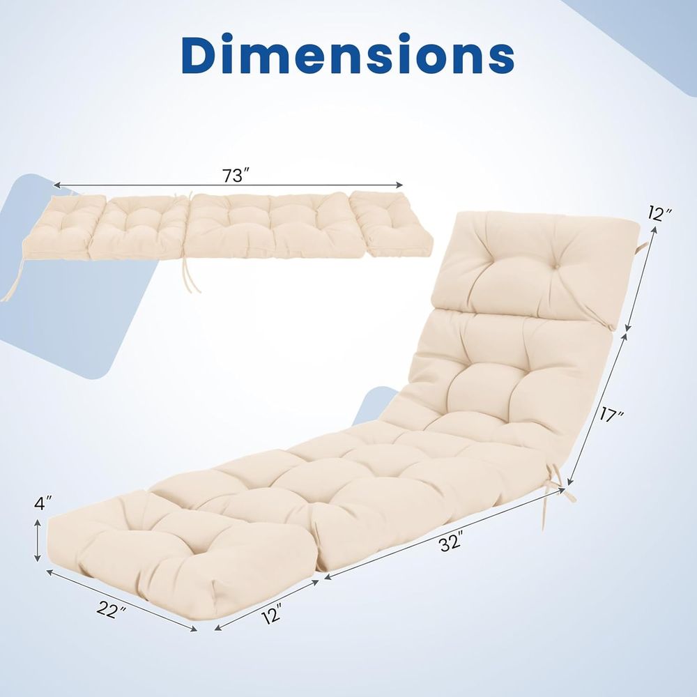 Outdoor High Back Recliner Cus - đánh giá và giá Outdoor Furniture Cushions 22 X 22