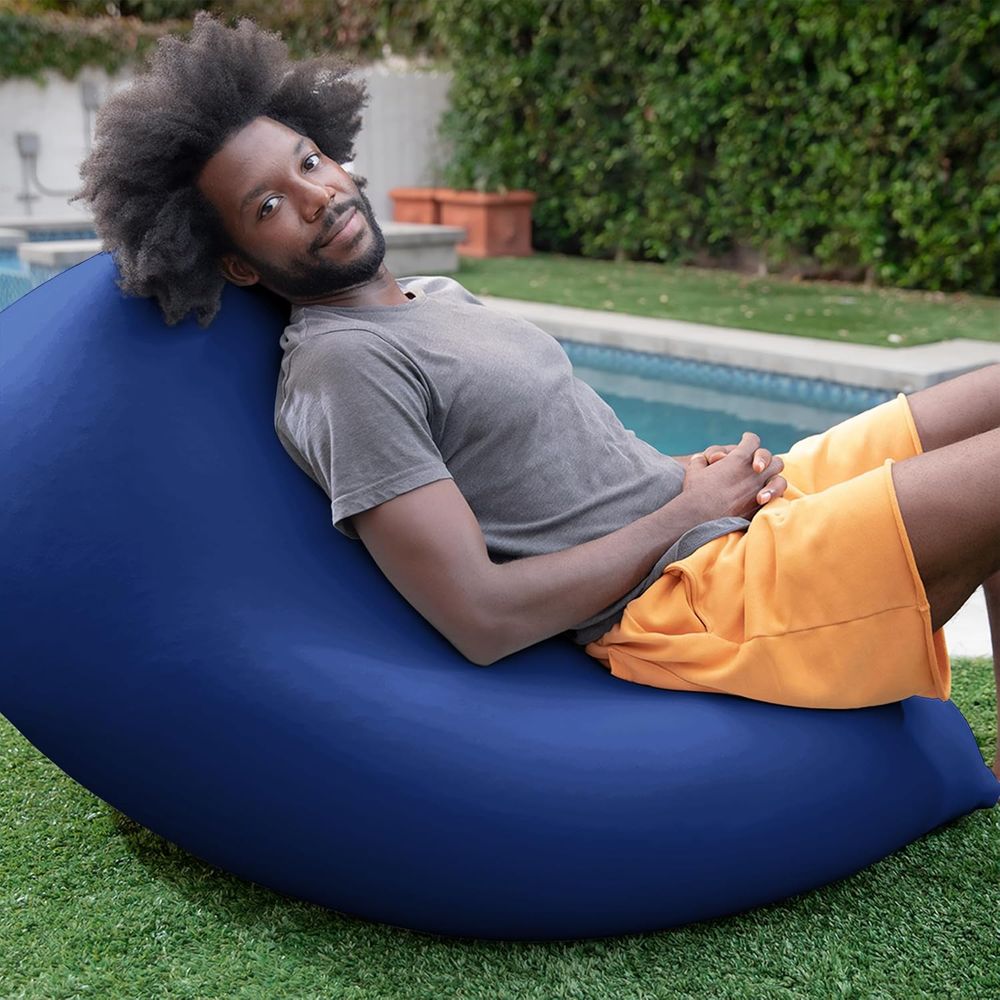 Outdoor Bean Bag Chair Lounger - đánh giá và giá Deck Chair Lounger