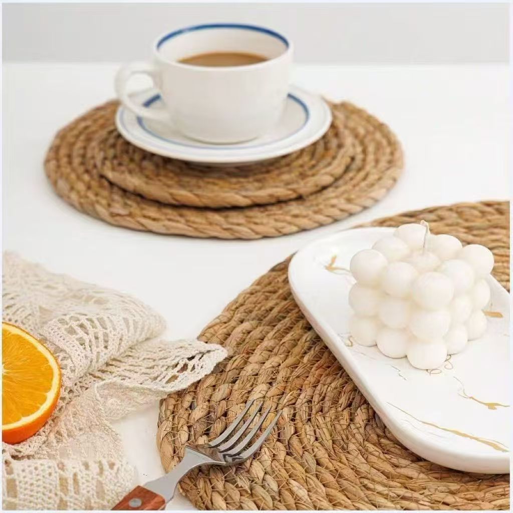 Handwoven Rattan Placemats - H - đánh giá và giá Outdoor Furniture Rh