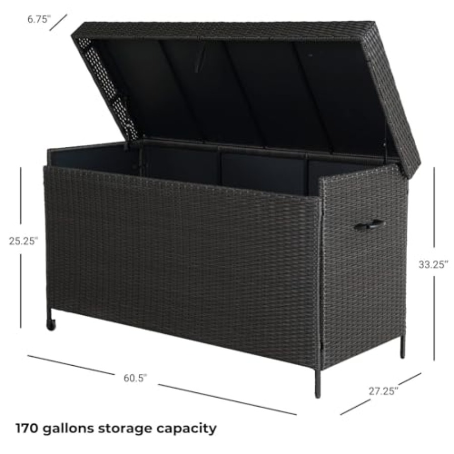 Outdoor Storage Box Indoor Wic - đánh giá và giá Outdoor Furniture With Storage For Cushions