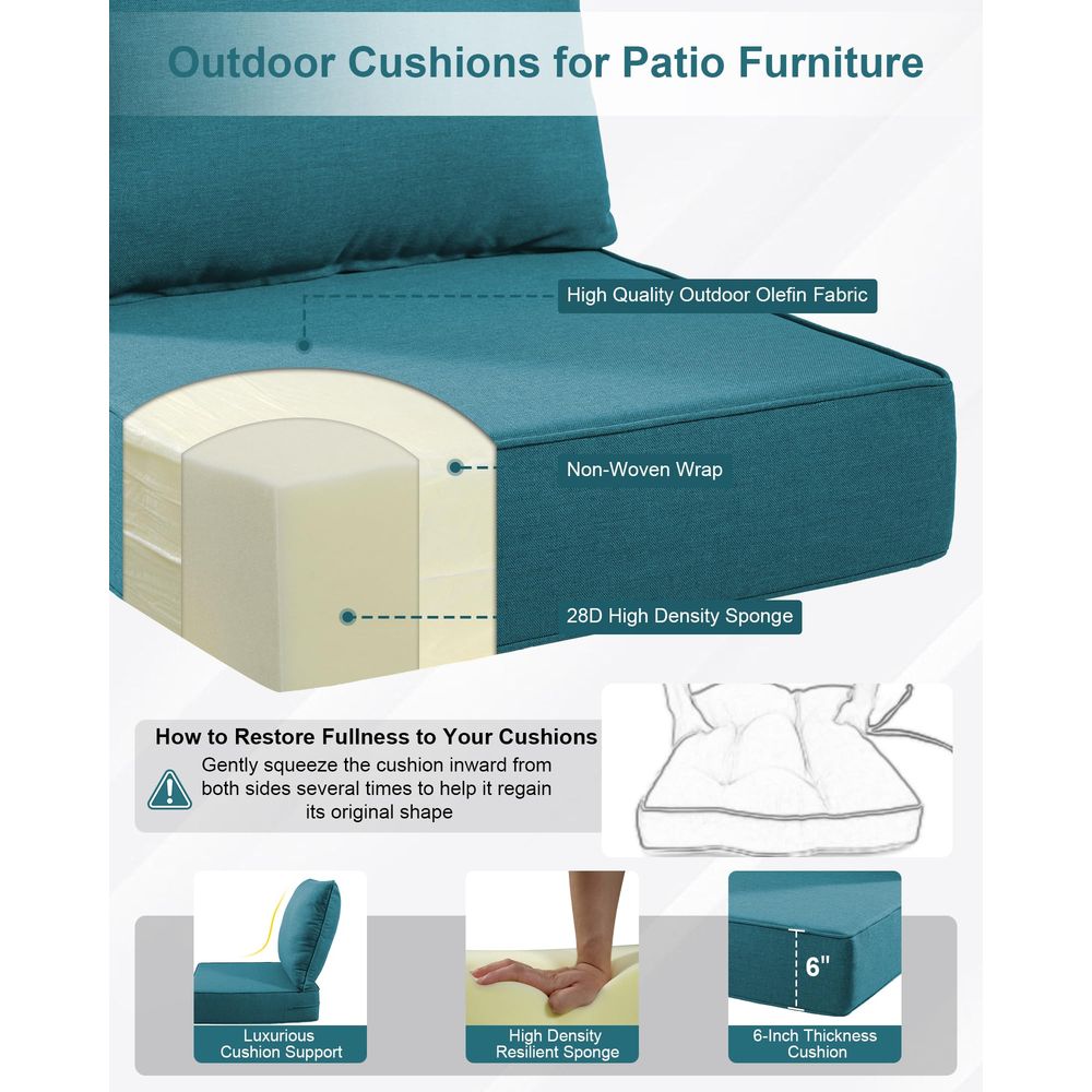 Outdoor Chair Cushions 22 X 24 - đánh giá và giá Outdoor Furniture Cushions 22 X 22