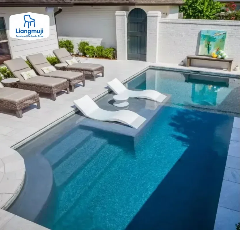 2PCOutdoor Deck Pool Lounge Ch - đánh giá và giá Deck Chair Lounger