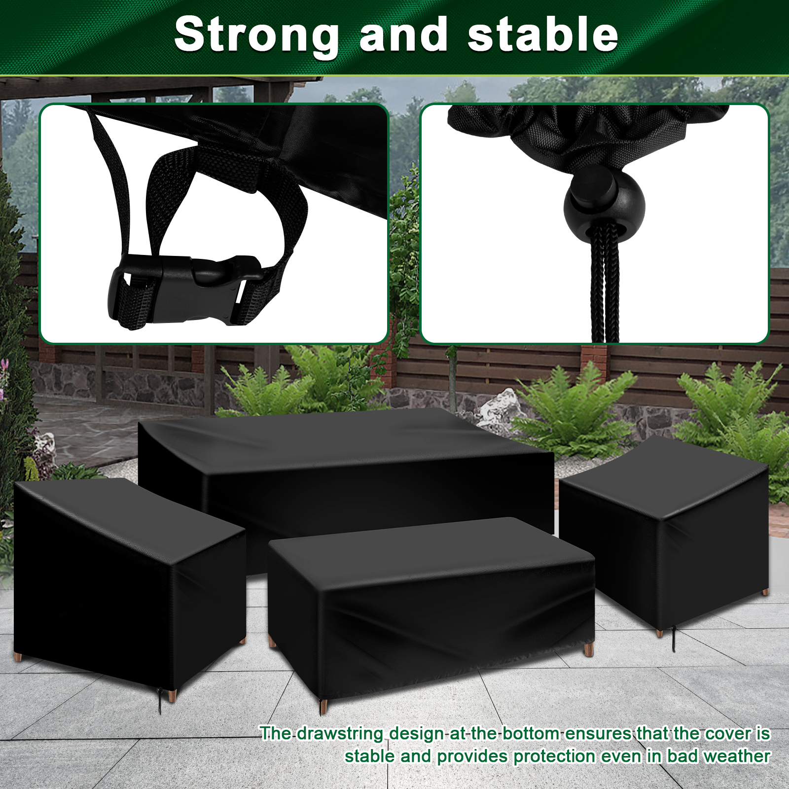 4Pcs Patio Furniture Cover Set - đánh giá và giá Outdoor Furniture Varnish