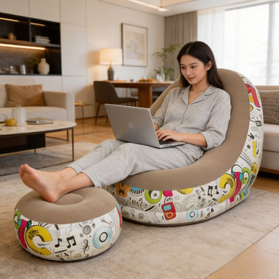 Modern Eco-flocked PVC Inflata - đánh giá và giá Outdoor Furniture Factory