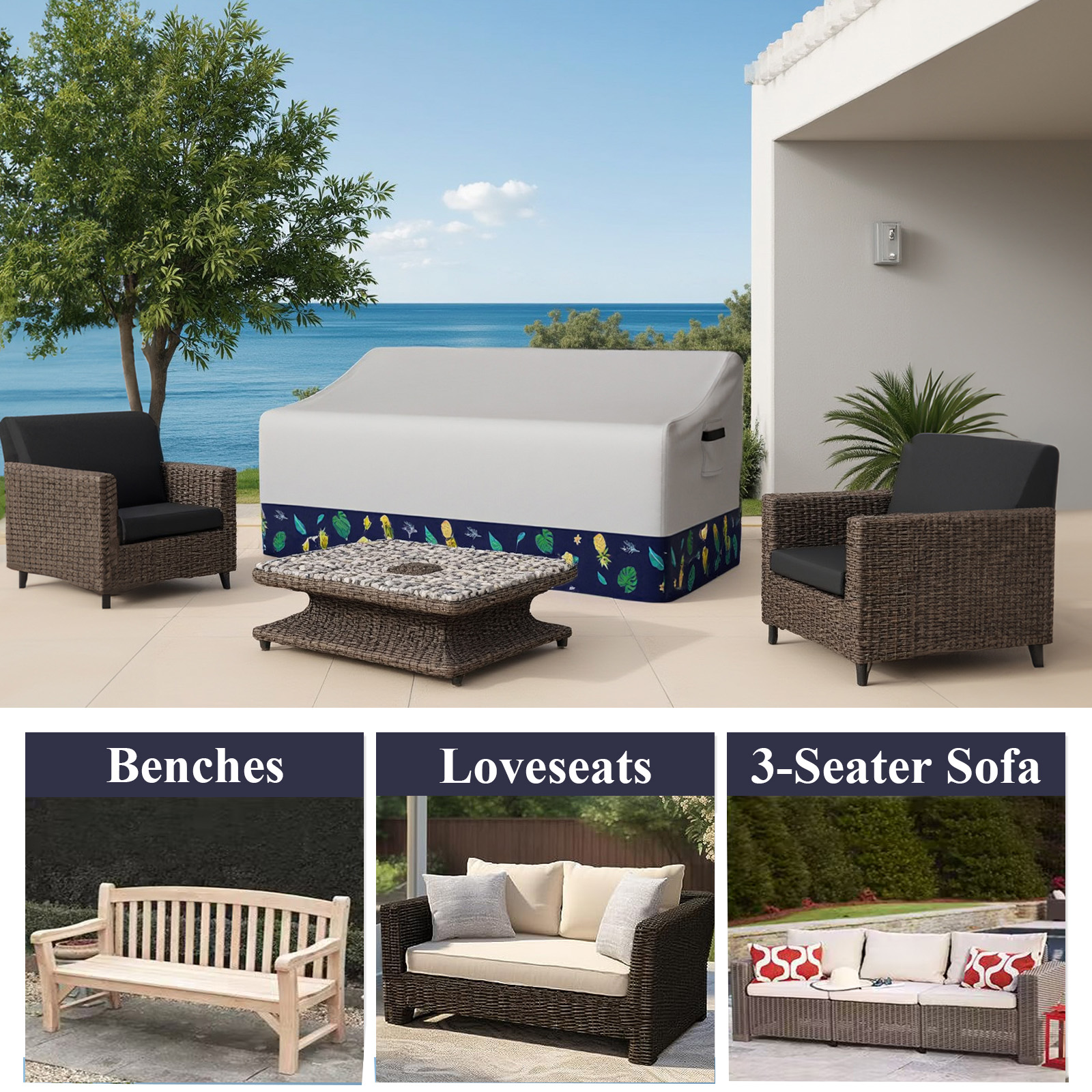 Outdoor Sofa Cover Waterproof  - đánh giá và giá Outdoor Furniture Varnish