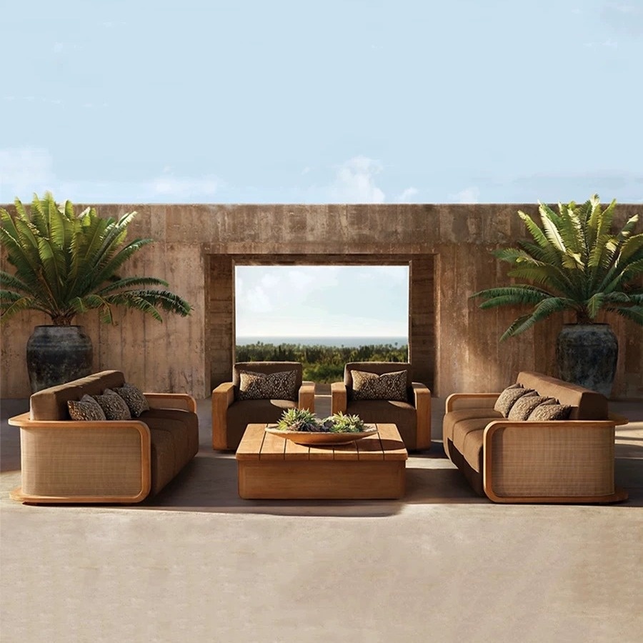 #Teak Modern Simple Design Out - đánh giá và giá Outdoor Furniture Rh